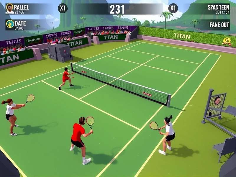 Titan Tennis Gladiators Gameplay